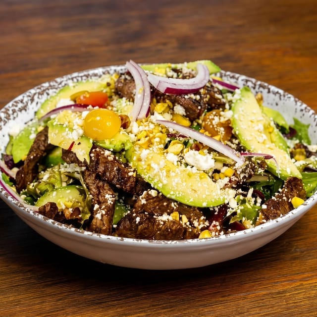 Steak Harvest Salad.