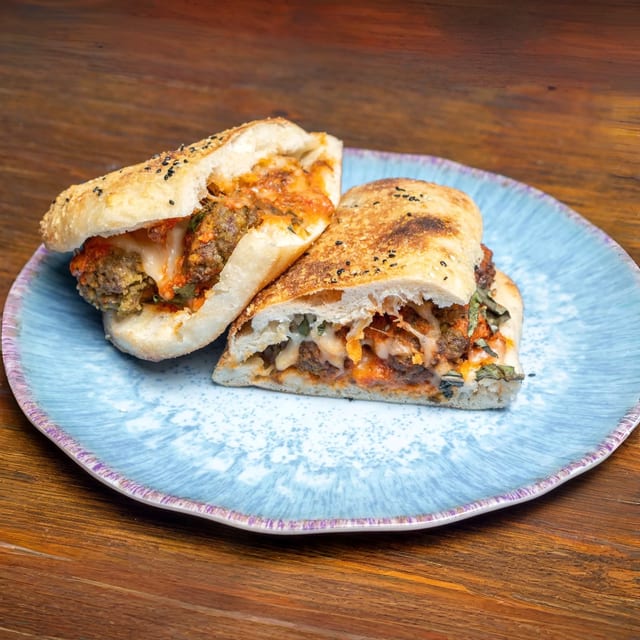 Meatballs Sandwich.