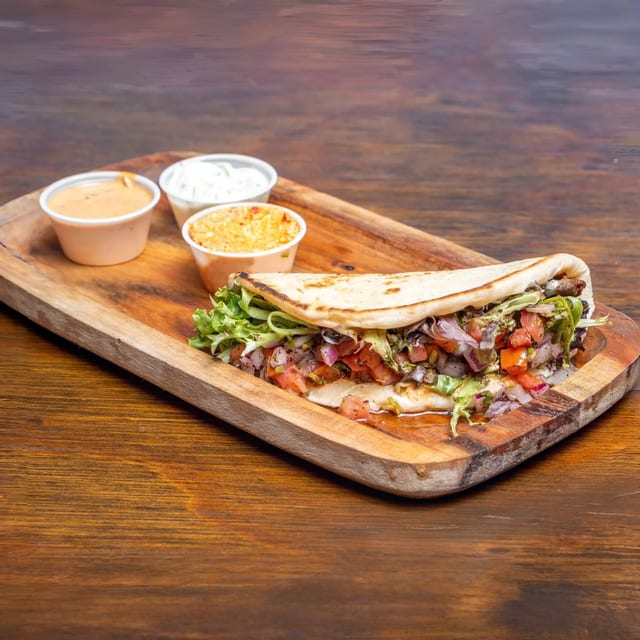 Gyro Sandwich Combo.