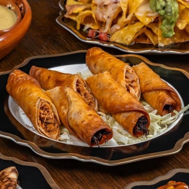 Chicken Flautas.